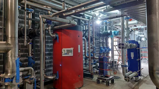 NH3/CO2 installation in Belgium